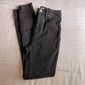 NWOT Madewell 11” high-rise skinny jeans